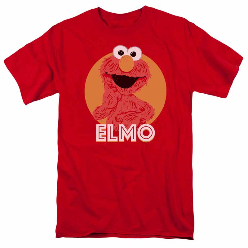 Sesame Street Elmo Scribble Red T-Shirt
