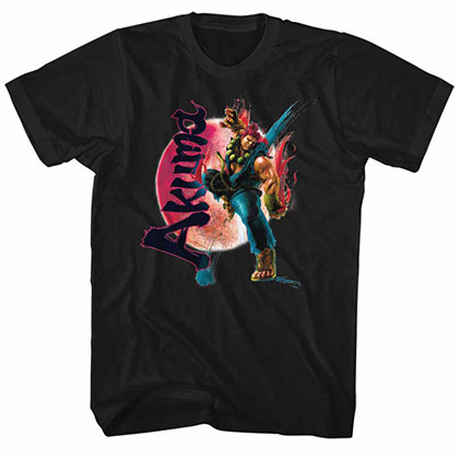 Street Fighter Akuma Black T-Shirt