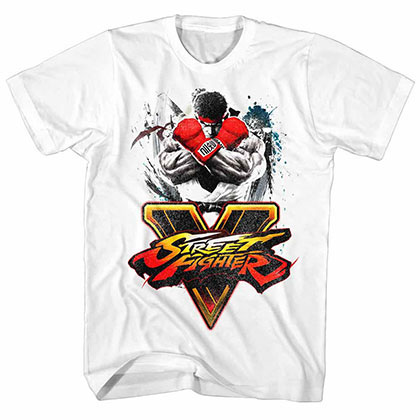 Street Fighter Streetfighta White T-Shirt