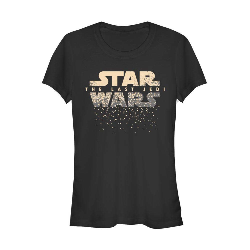 Star Wars The Last Jedi Logo Womens Tshirt