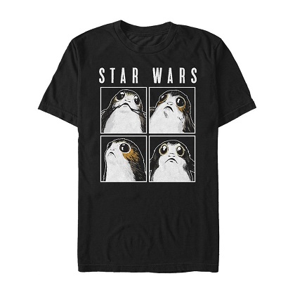 Star Wars Porg Faces Tshirt