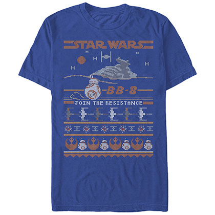 Star Wars BB8 Resistance Sweater Blue T-Shirt