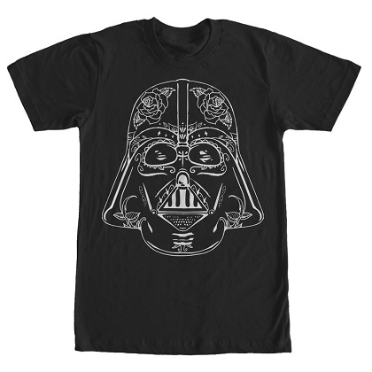 Star Wars Darth Vader Sugar Skull Tshirt