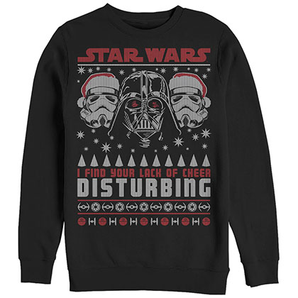 Star Wars Disturbing Sweater Black Sweatshirt