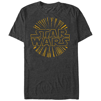 Star Wars Star Burst Gray T-Shirt