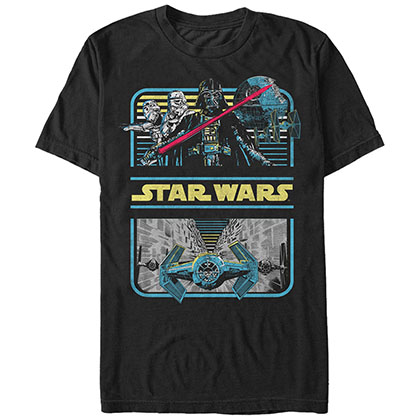 Star Wars Star Tours Black T-Shirt