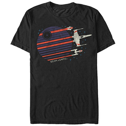 Star Wars Rebel Flyby Black T-Shirt