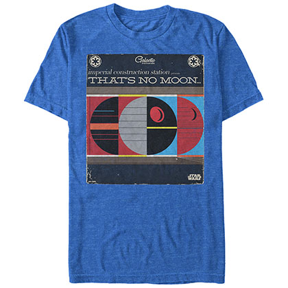 Star Wars Bass Stereo Blue T-Shirt