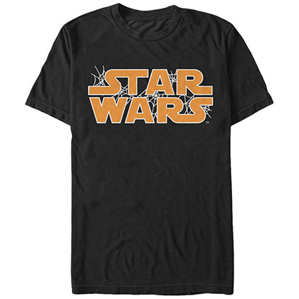 Star Wars Web Logo Black T-Shirt