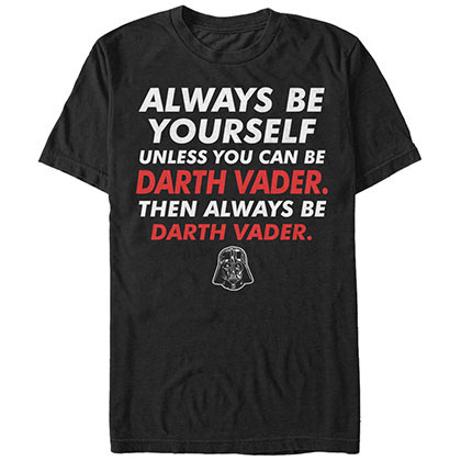 Star Wars Always Darth Vader T-Shirt