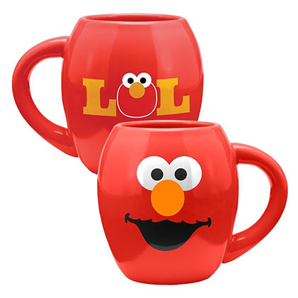 Sesame Street Elmo 18oz Red Coffee Mug