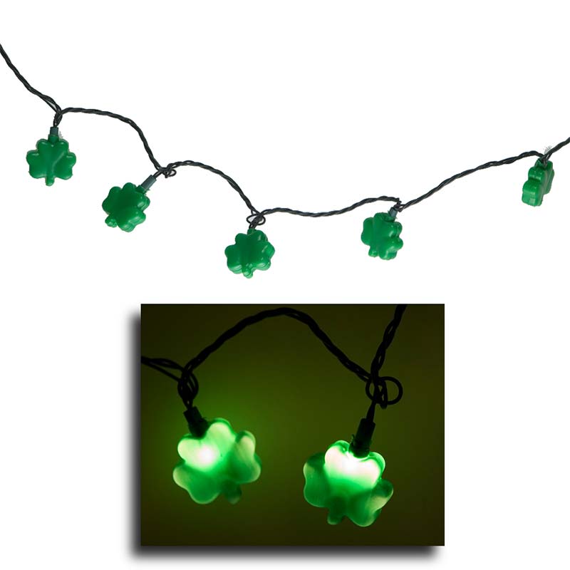 saint patricks day lights that plug in