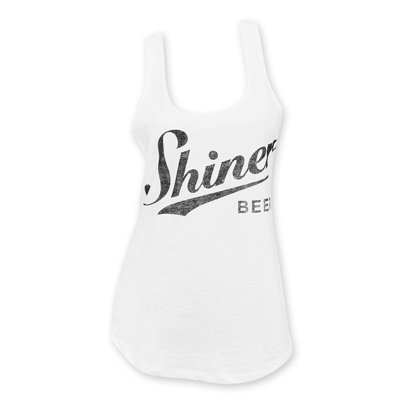 Shiner Beers White Women's Tank Top Shiner Beers White Women's Tank Top