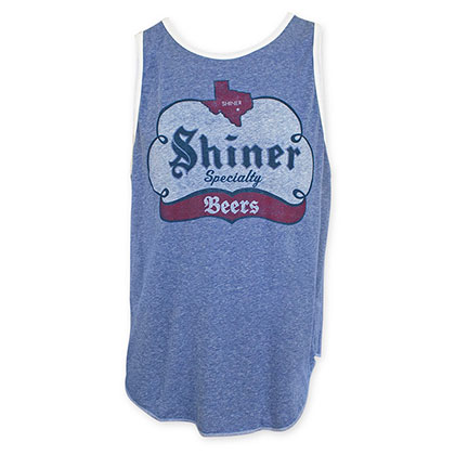 Shiner Specialty Beer Blue Tank Top