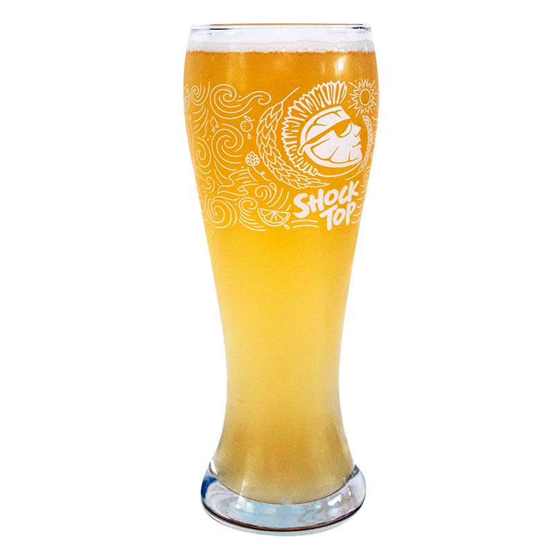 Shock Top Pilsner Glass