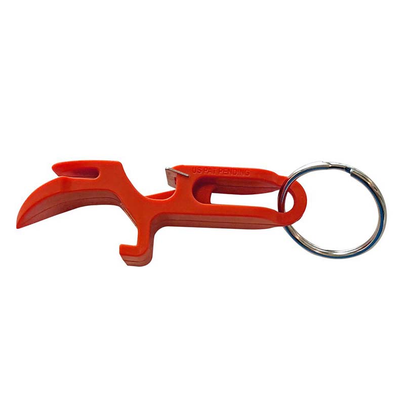 Shotgun Beer Tool Bottle Opening Keychain