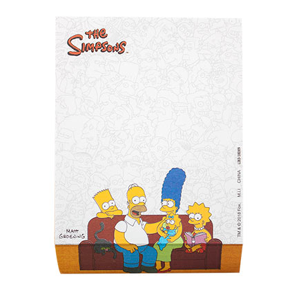 Simpsons Family Memo Pad
