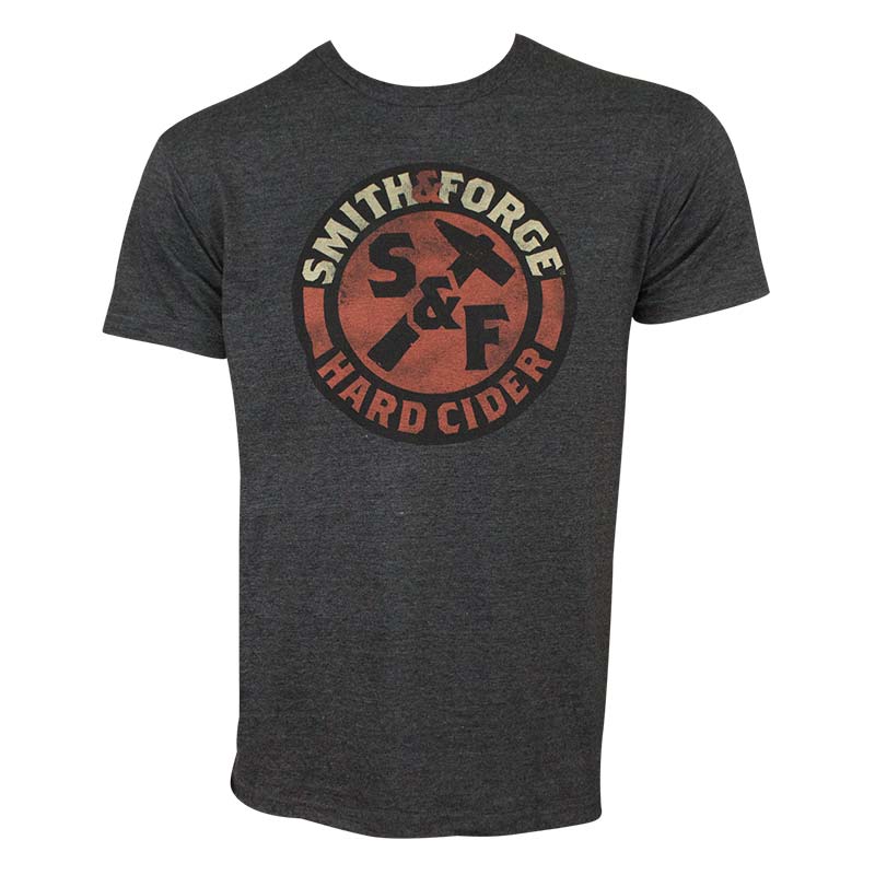 Smith & Forge Men's Gray Hard Cider T-Shirt Smith & Forge Men's Gray Hard Cider T-Shirt
