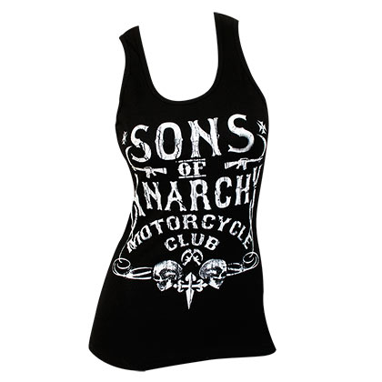 Sons Of Anarchy Black Motorcycle Club Women's Tank Top