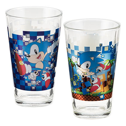 Sonic The Hedgehog Pint Glass Set