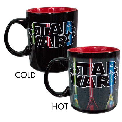 Star Wars Black 20 Ounce Color Change Mug
