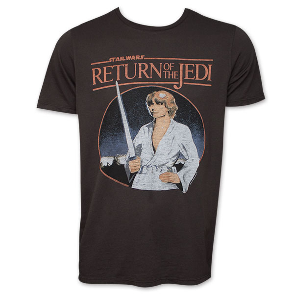 Star Wars Junk Food Brand Luke & The Return Of the Jedi Shirt Star Wars Junk Food Brand Luke & The Return Of the Jedi Shirt