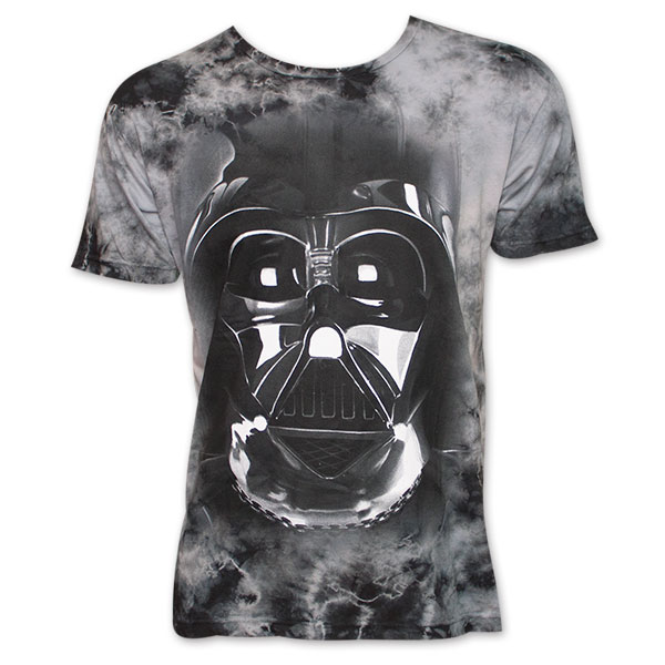 Star Wars Darth Vader Helmet Mineral Wash T Shirt | SuperheroDen.com