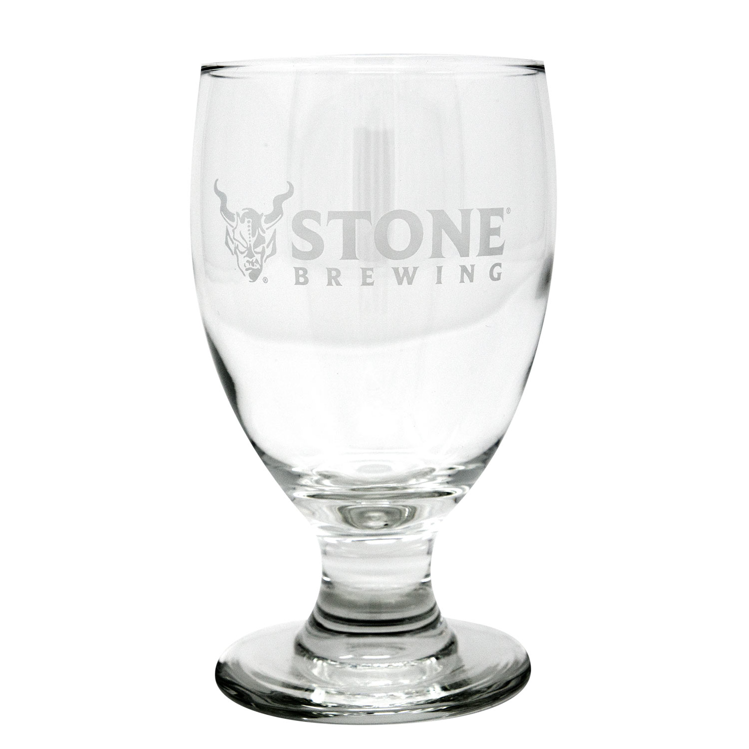 Stone Brewing Etched Pairing Glass Stone Brewing Etched Pairing Glass