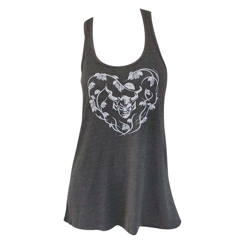 Stone Brewing Co. Women's Grey Girl Forevermore Racerback Tank Top Stone Brewing Co. Women's Grey Girl Forevermore Racerback Tank Top