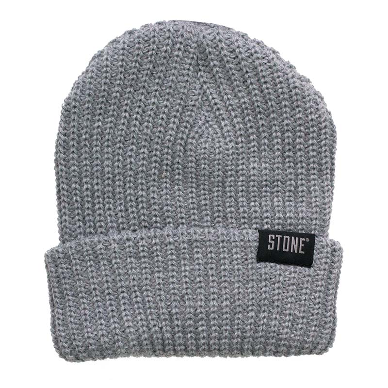 Stone Brewing Knit Grey Beanie Stone Brewing Knit Grey Beanie