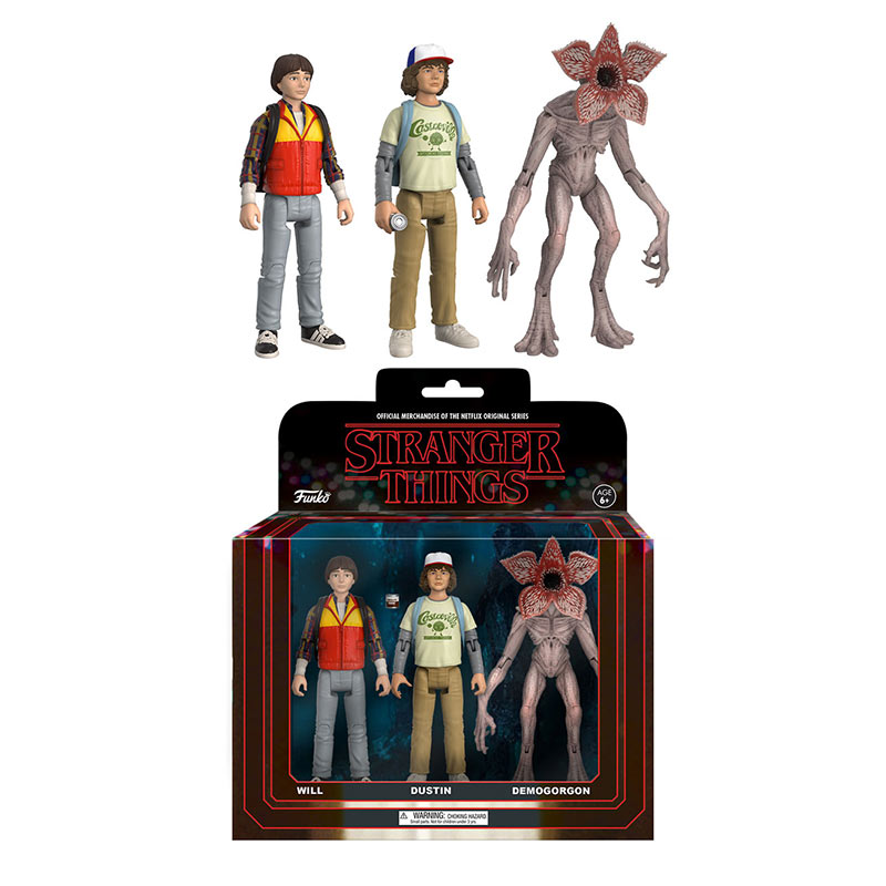 Stranger Things Action Figure Will Dustin Demogorgon Toy Set Stranger Things Action Figure Will Dustin Demogorgon Toy Set
