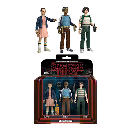 Stranger Things Lucas Eleven Mike Action Figures