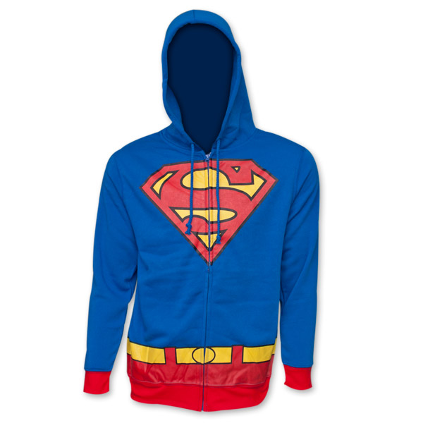 Superman Men's Costume Hoodie