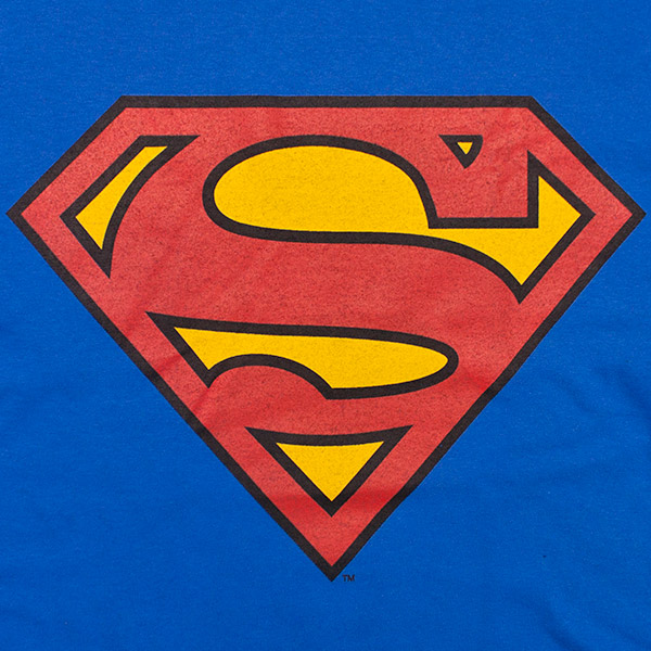 Superman Face Flip-Up Reversible T-Shirt | SuperheroDen.com
