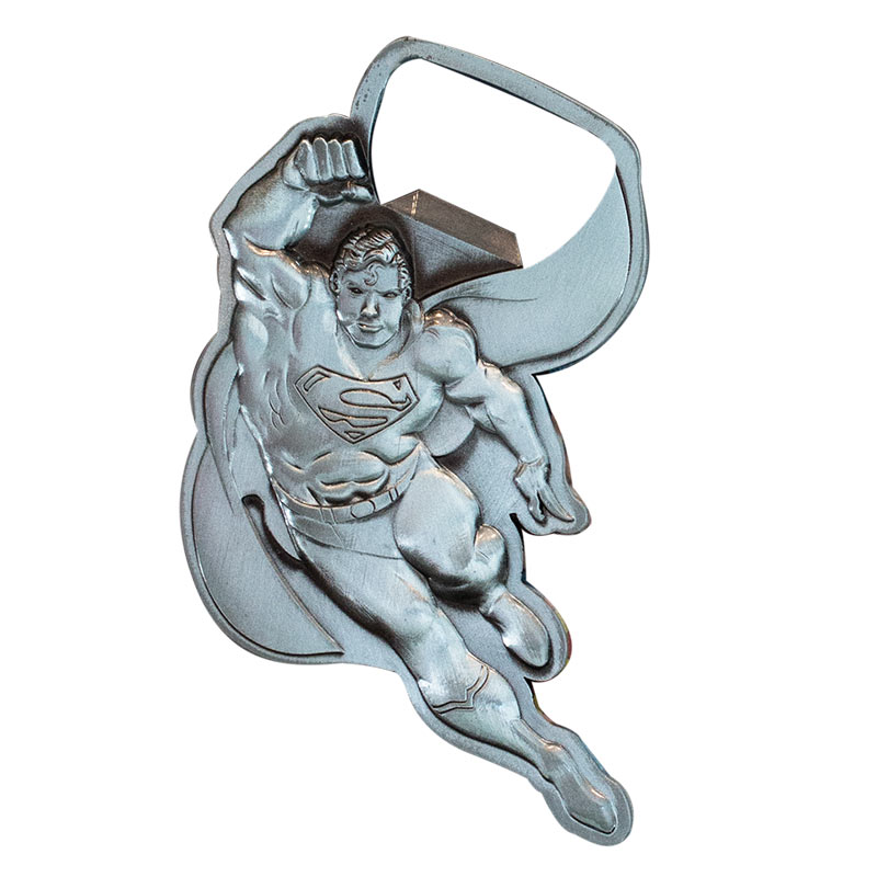 Superman Flying Metal Bottle Opener Superman Flying Metal Bottle Opener