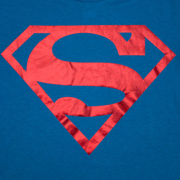 Superman Foil Shield Women's Shirt | TeesForAll.com