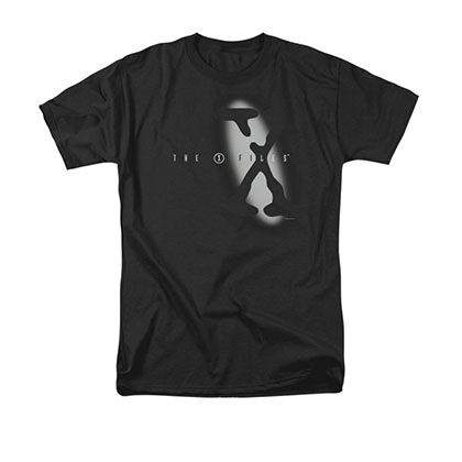 The X-Files Spotlight Logo Black T-Shirt
