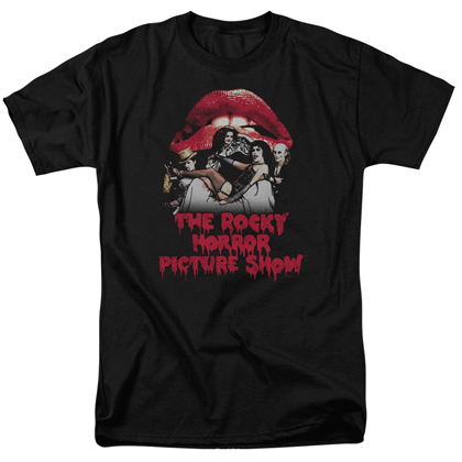 Rocky Horror Picture Show Casting Throne Logo Tshirt