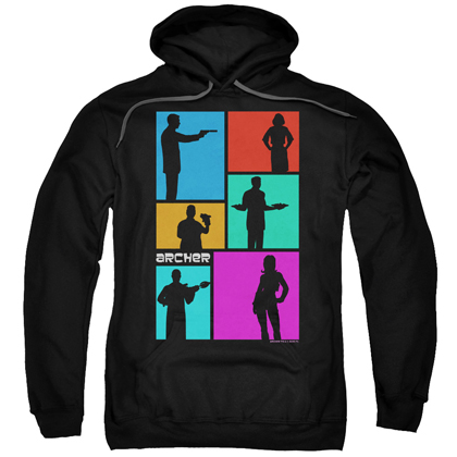 Archer Silhouette Boxes Hoodie