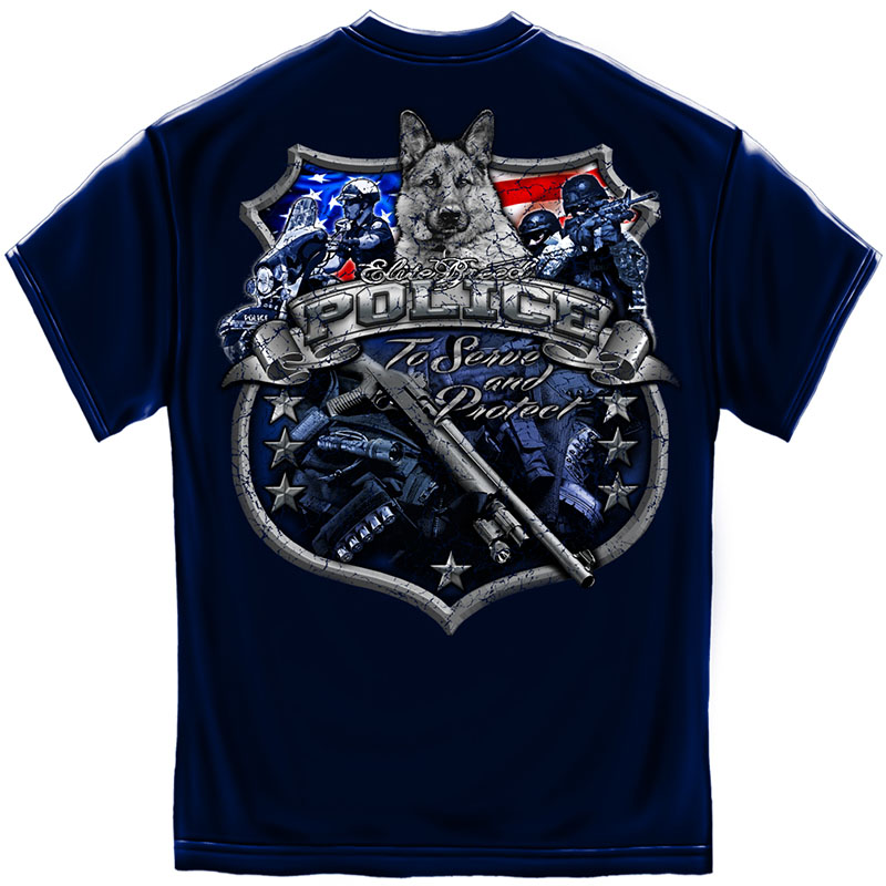 police tee shirts