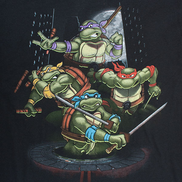 tmnt button up shirt