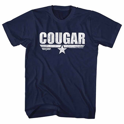 Top Gun Cougar Blue T-Shirt
