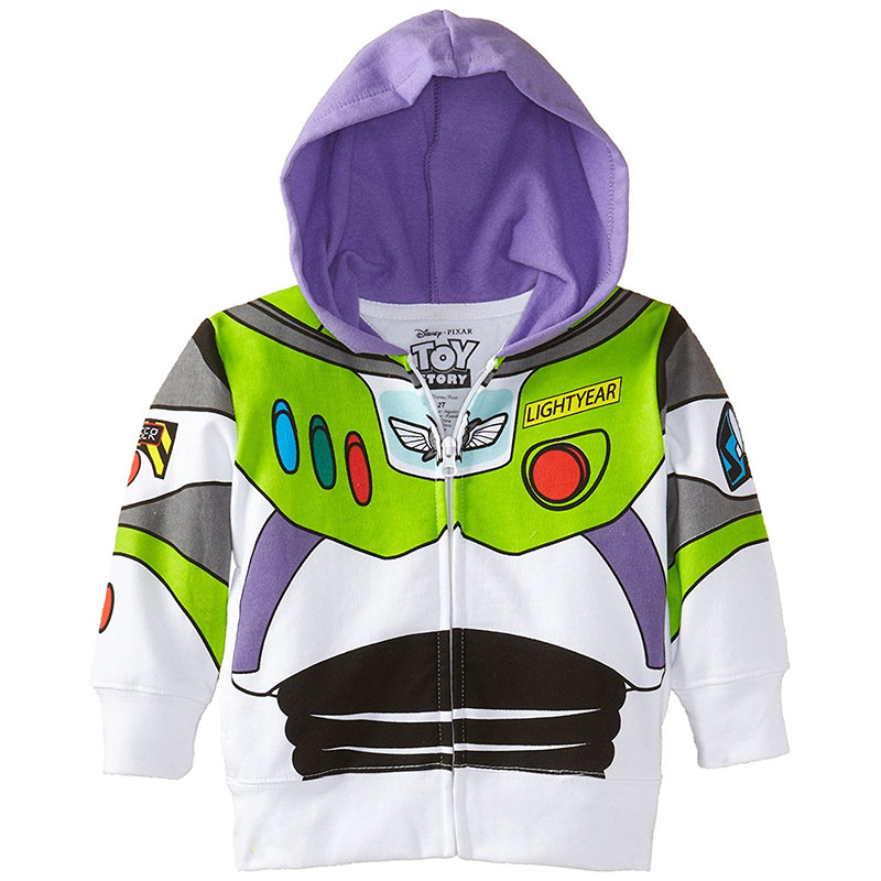 Toy Story Buzz Lightyear Toddler Costume Hooded Sweatshirt Toy Story Buzz Lightyear Toddler Costume Hooded Sweatshirt