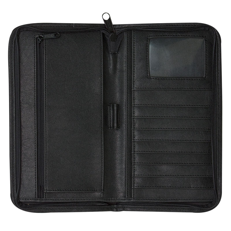 Tsingtao Beer Black Leather Wallet Tsingtao Beer Black Leather Wallet