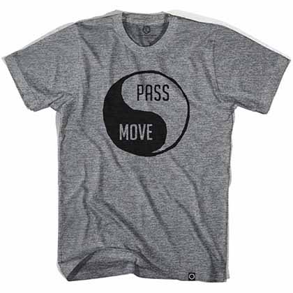 Pass &amp; Move Soccer Gray T-Shirt
