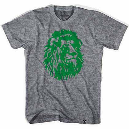 Cameroon Indomitable Lions Soccer Gray T-Shirt