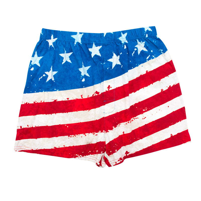 USA Men's American Flag Boxers