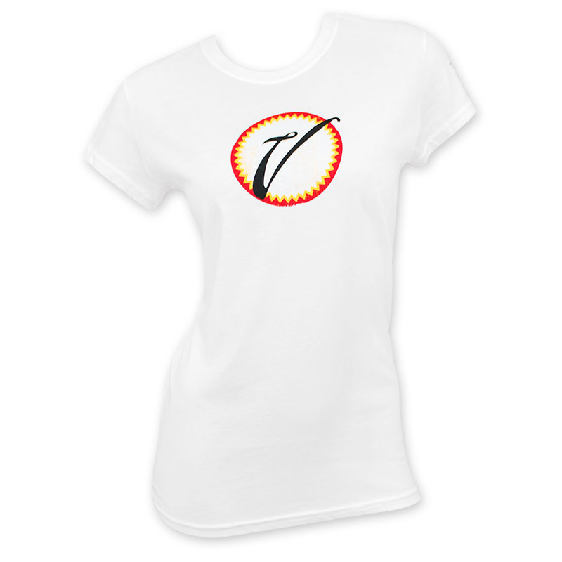 Victoria Women's White Badge T-Shirt Victoria Women's White Badge T-Shirt