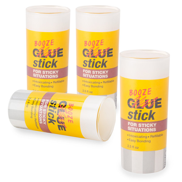 Glue Stick Shot Glass Set Of 4