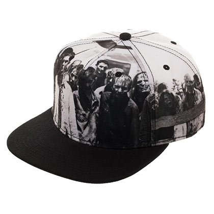 Walking Dead Zombie Design Snapback Hat